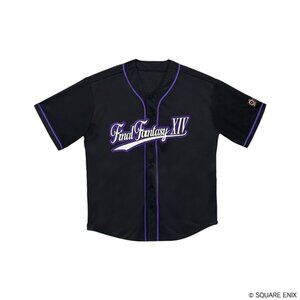 Final Fantasy XIV Fanfest 2024 Warrior of Darkness Baseball Jersey NWOT